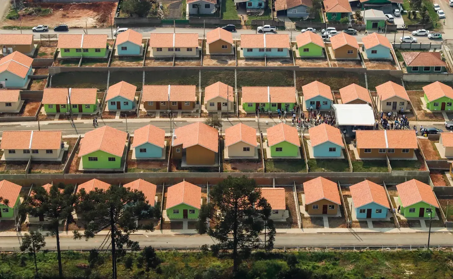 Conjunto Habitacional Rebouças — Rebouças/PR, obra executada pela Construtora Guilherme