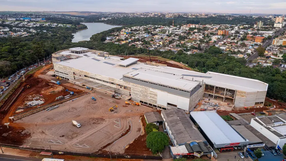 Festval Catuaí — Cascavel/PR, obra executada pela Construtora Guilherme