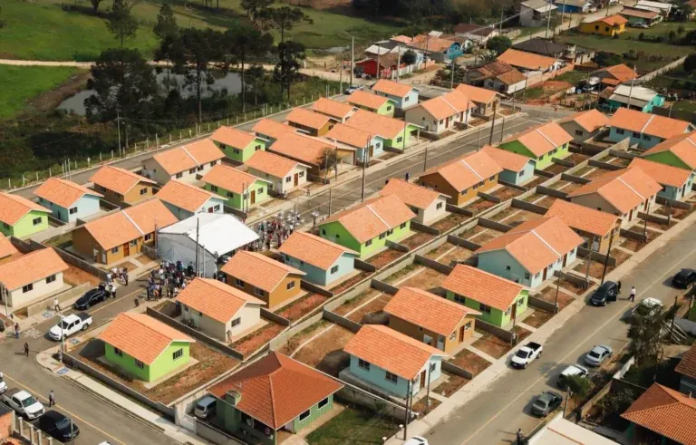 Residencial Vila Nova — Wenceslau Braz/PR, obra executada pela Construtora Guilherme