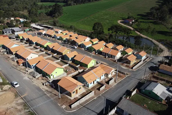 Conjunto Habitacional Rebouças — Rebouças/PR — foto 1 da obra executada pela Construtora Guilherme