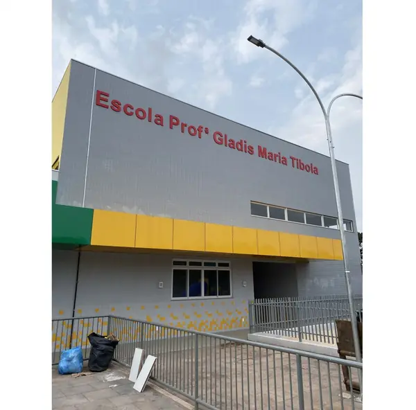 Escola Prof.ª Gladis Maria Tibola — Cascavel/PR — foto 3 da obra executada pela Construtora Guilherme